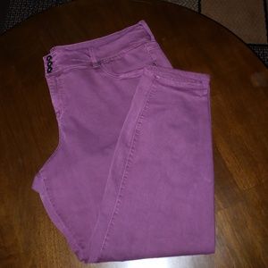 Purple Skinny Jeans